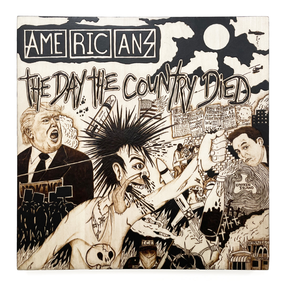 Subhumans, The Day America Died